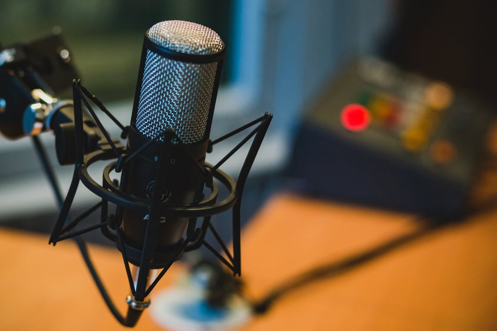 Microphone in the Studio